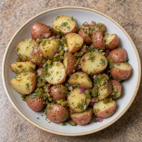 Hatch Chile-Lime Potato Toss