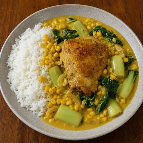 Malaysian Coconut Chicken Curry