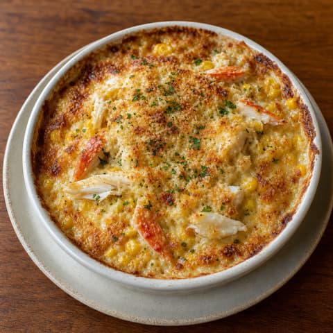 Dungeness Crab Corn Chupe