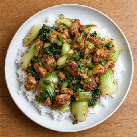 Sichuan Chicken & Bok Choy
