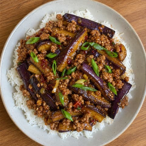 Sichuan Pork & Eggplant