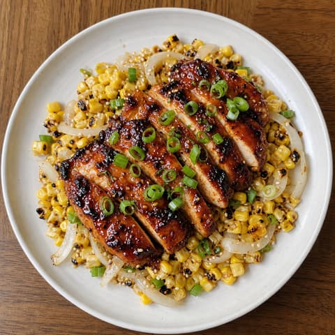 Gochujang Chicken & Corn