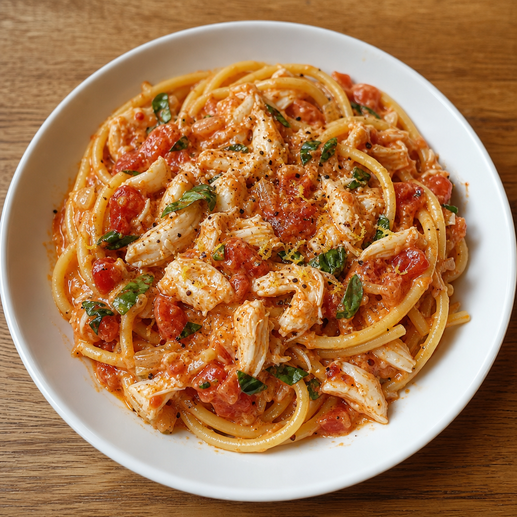 Chilean Dungeness Crab Bucatini