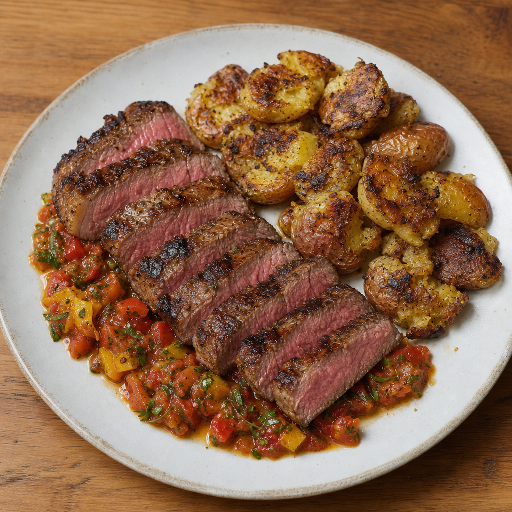 Basque Grilled Strip Steak