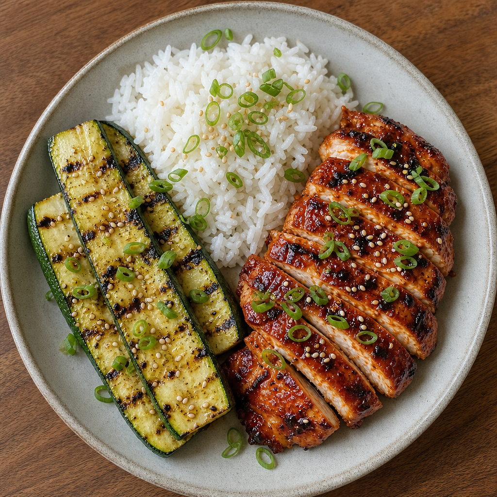 Gochujang Grilled Chicken & Zucchini