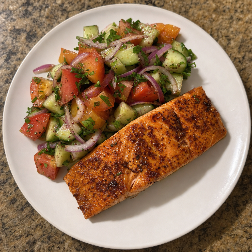 Persian Sumac-Grilled Salmon