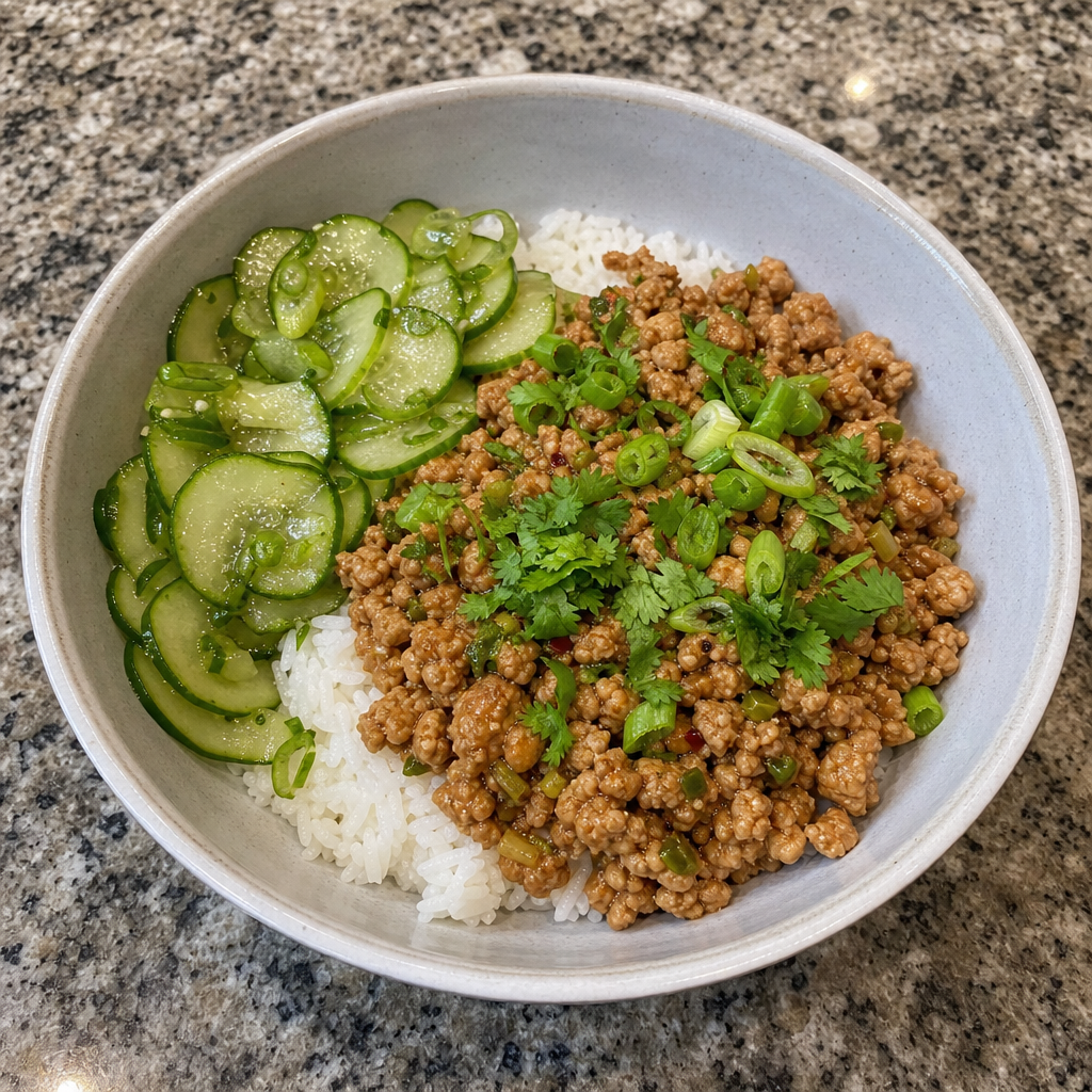 Thai Lime Chicken Rice Bowls
