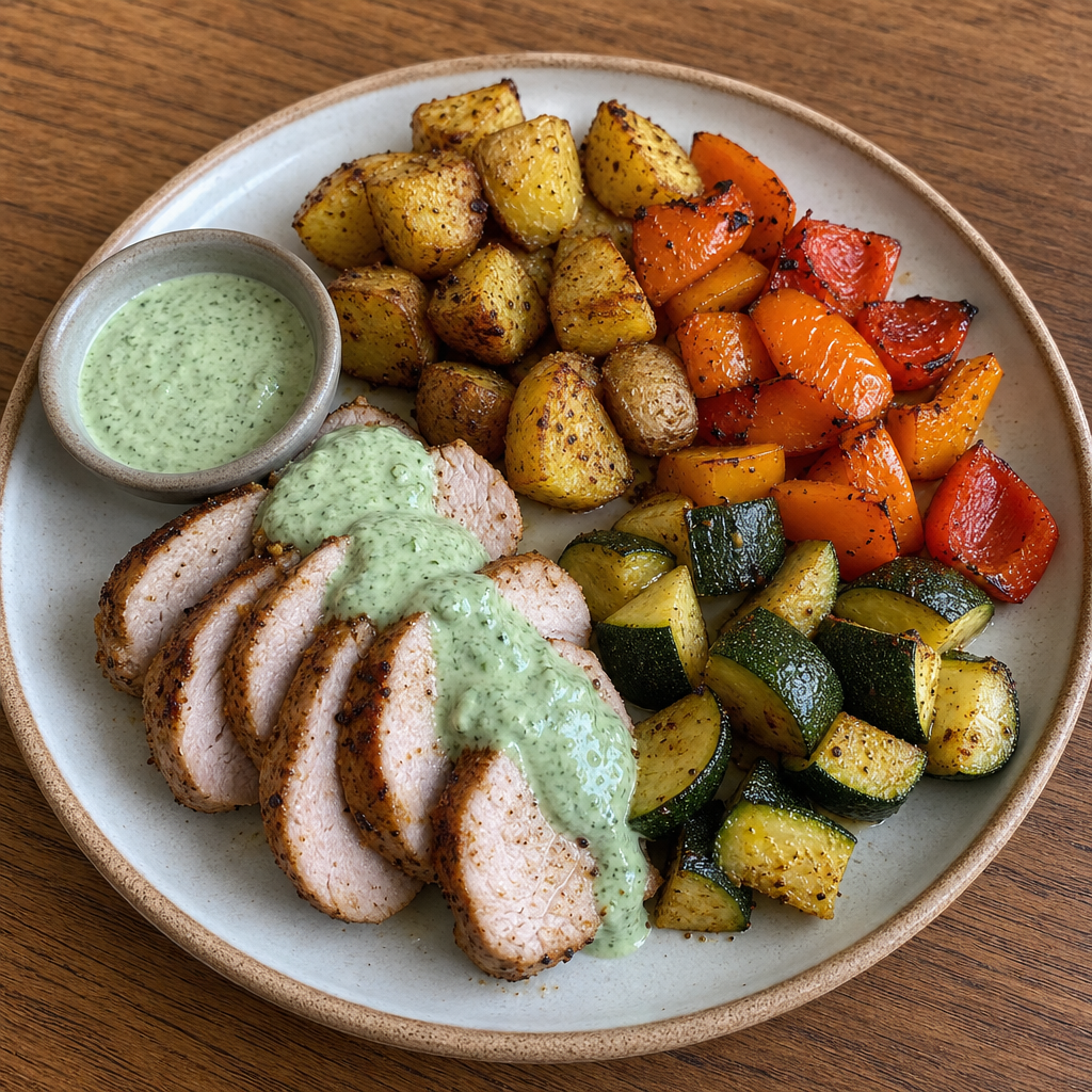 Peruvian-Style Cilantro Pork