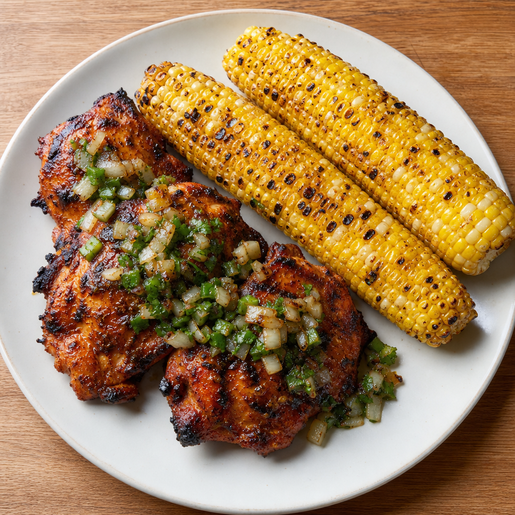 Grilled Yucatecan Achiote Chicken