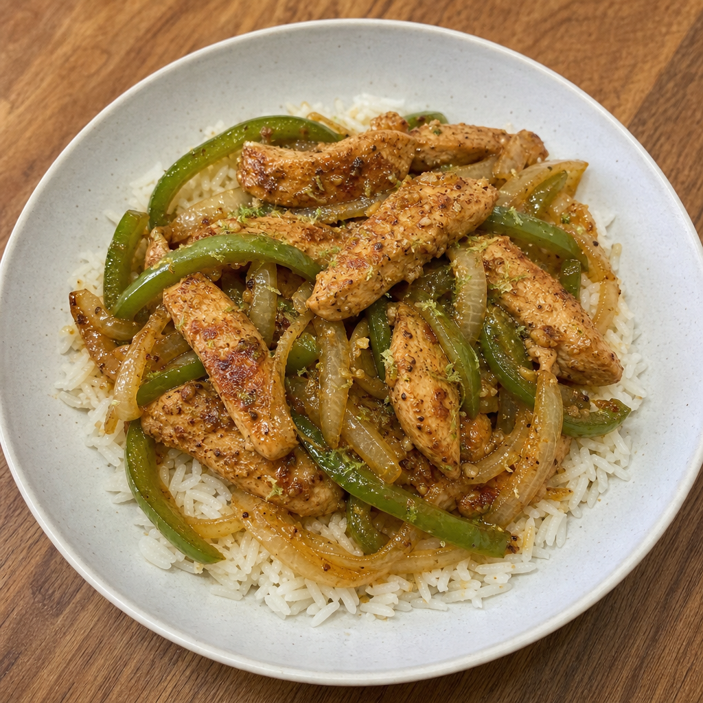 Cuban Mojo Chicken & Peppers