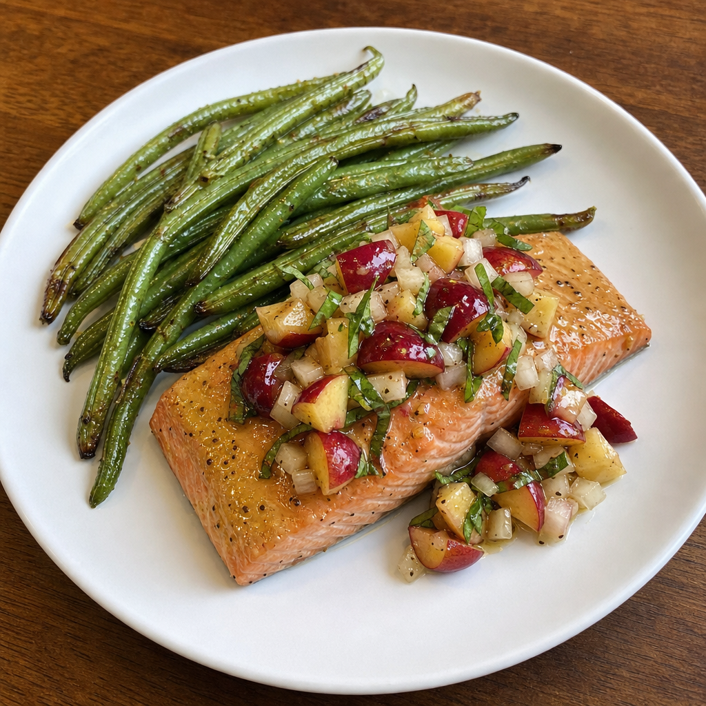 Cherry-Glazed Sockeye Salmon