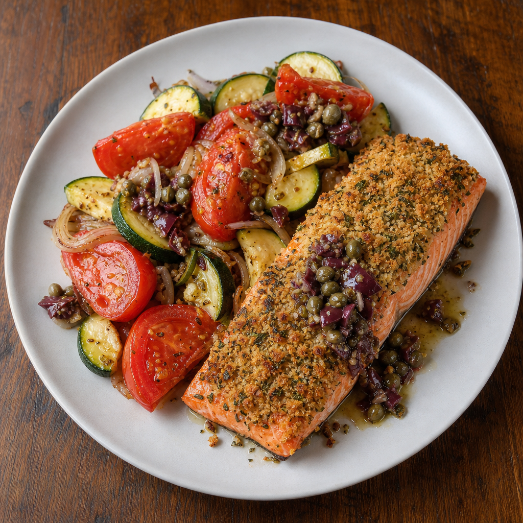 Provençal Herb-Crusted Sockeye