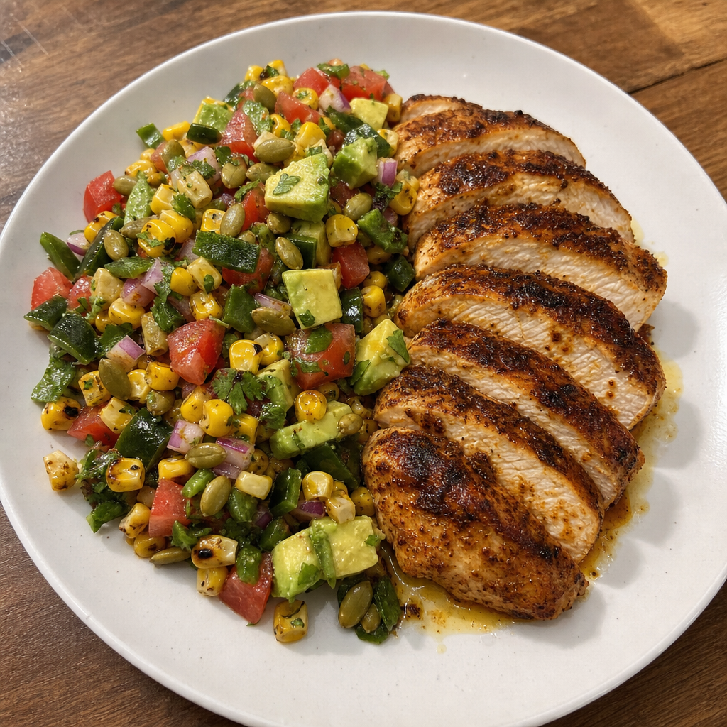 Oaxacan Chile-Lime Chicken